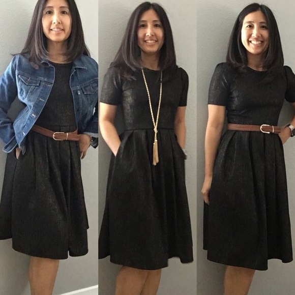 💜SOLD💜Unicorn Floral #Amelia #LuLaRoe XL NWT🦄 - Picture 3 of 8